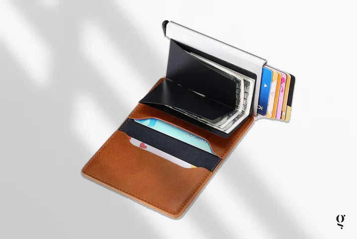 Pop Up Leather Wallet