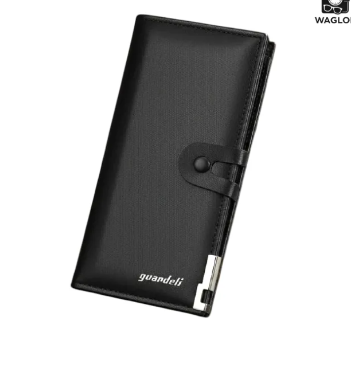 Faux Leather Mobile Long Wallet