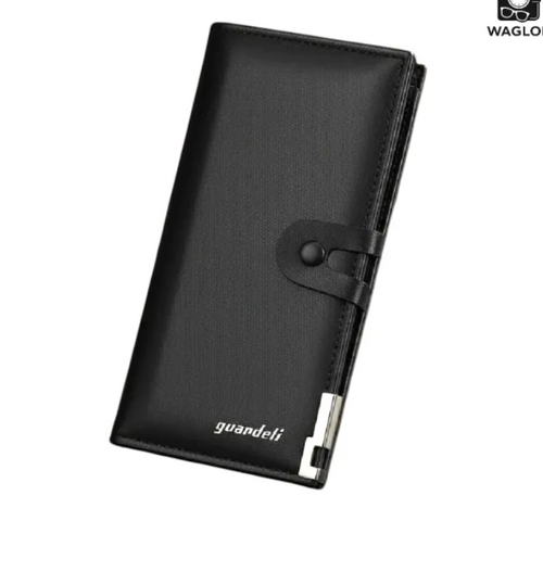 Faux Leather Mobile Long Wallet