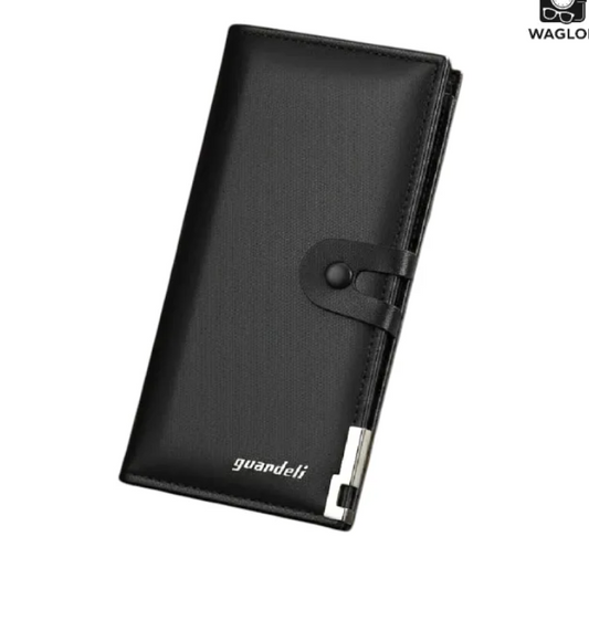 Faux Leather Mobile Long Wallet