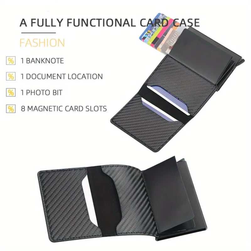 Pop Up Wallet-Carbon Fiber Edition
