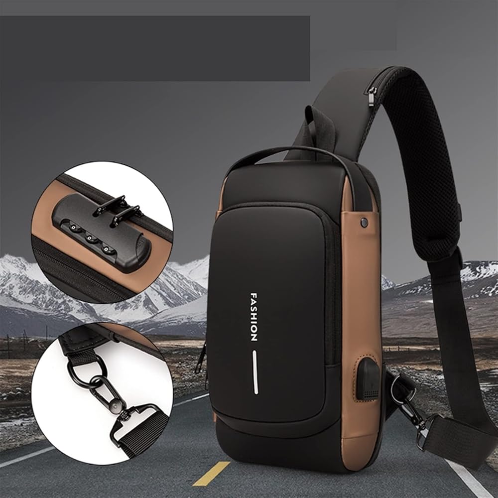 Anti Theft Luxury Waterproof Unisex Chestbag