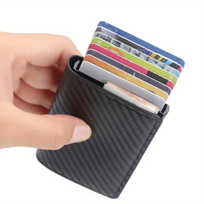 Pop Up Wallet-Carbon Fiber Edition