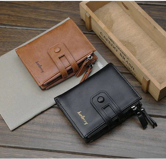 Decent PU leather Trifold Wallet