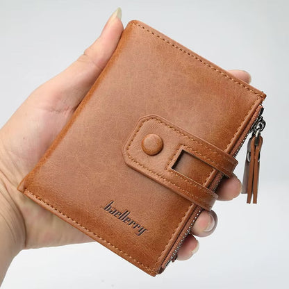 Decent PU leather Trifold Wallet