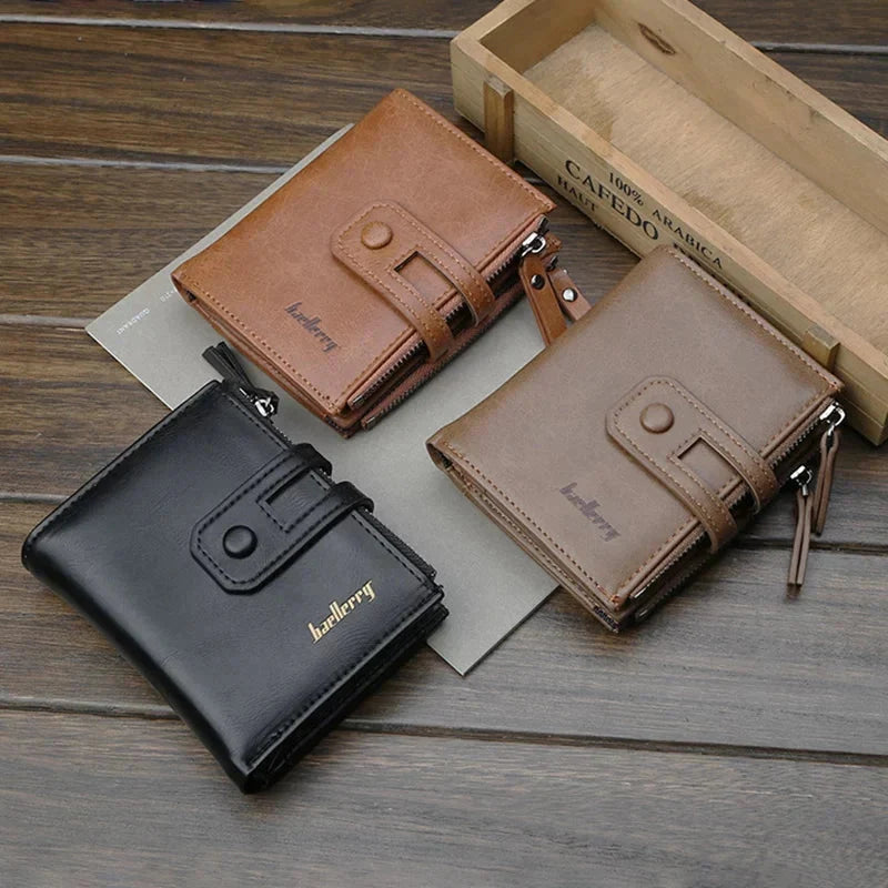 Decent PU leather Trifold Wallet