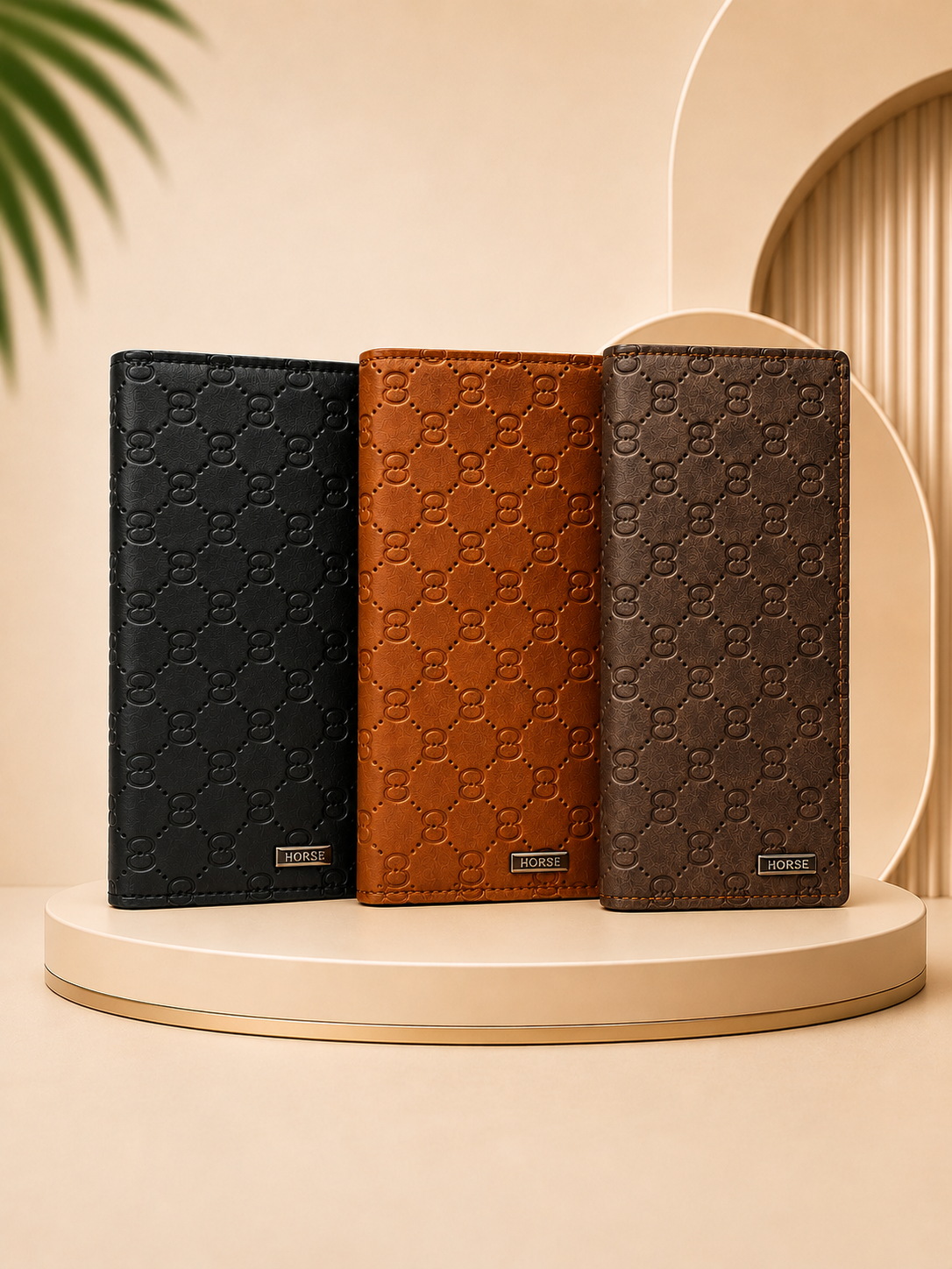 Premium Men’s Long Wallet – Stylish Leather Card Holder & Cash Organizer