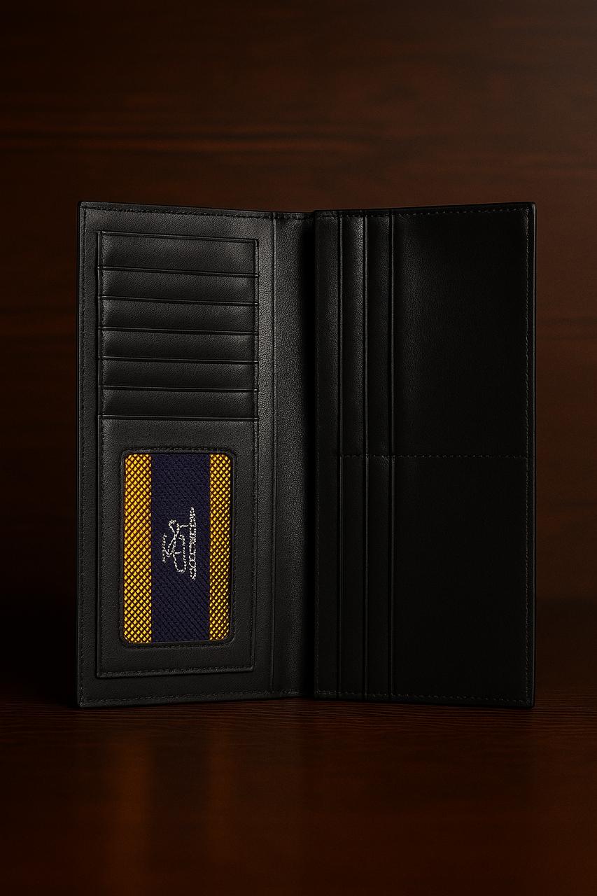 Slim Bifold Long Wallets for Men