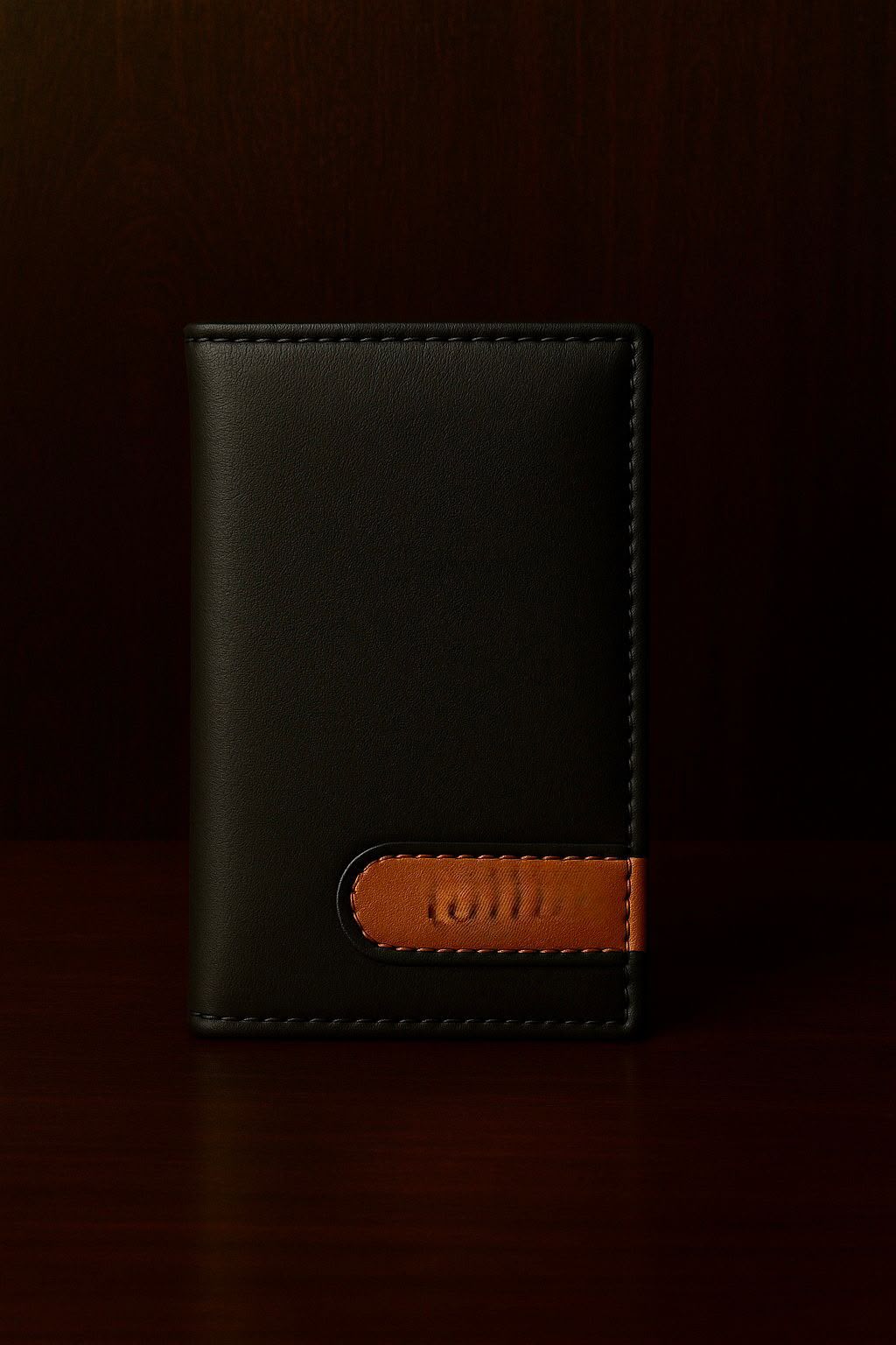 Bifold Mini Long Leather Wallet