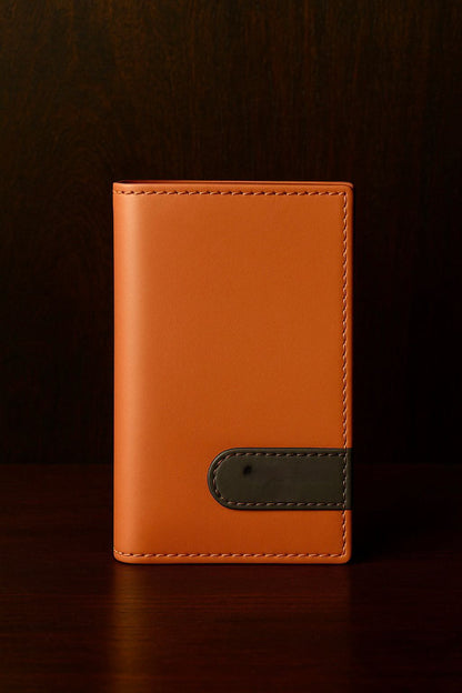 Bifold Mini Long Leather Wallet