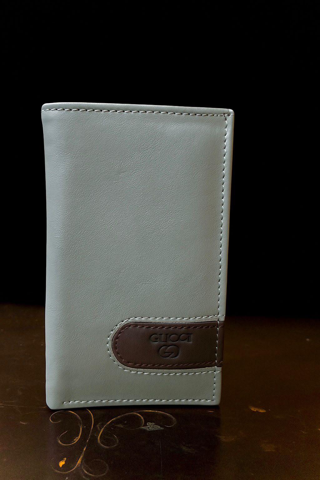 Bifold Mini Long Leather Wallet
